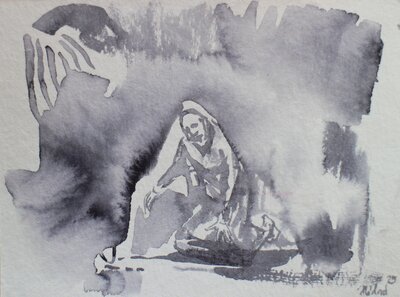 Snažící se člověk