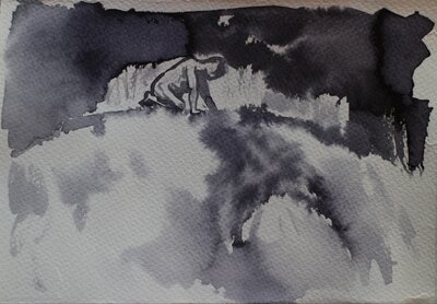 Snažící se člověk